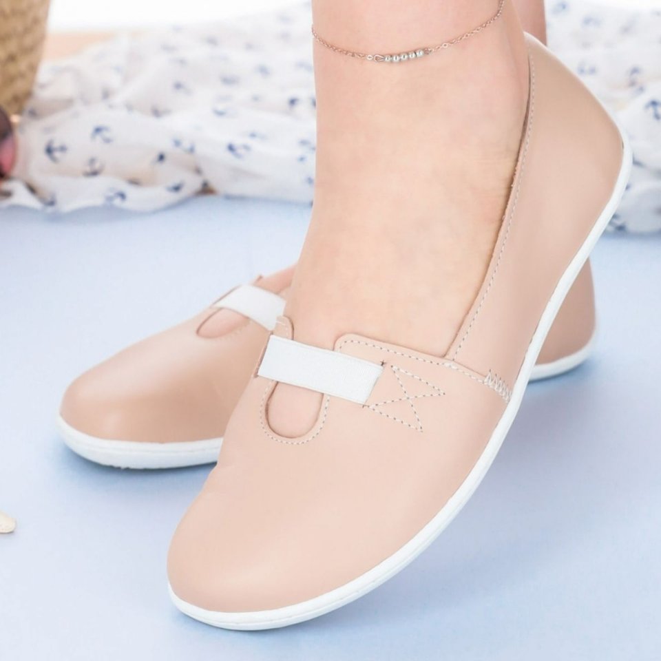 Balerina cipő Be Lenka Harmony - Nude Pink