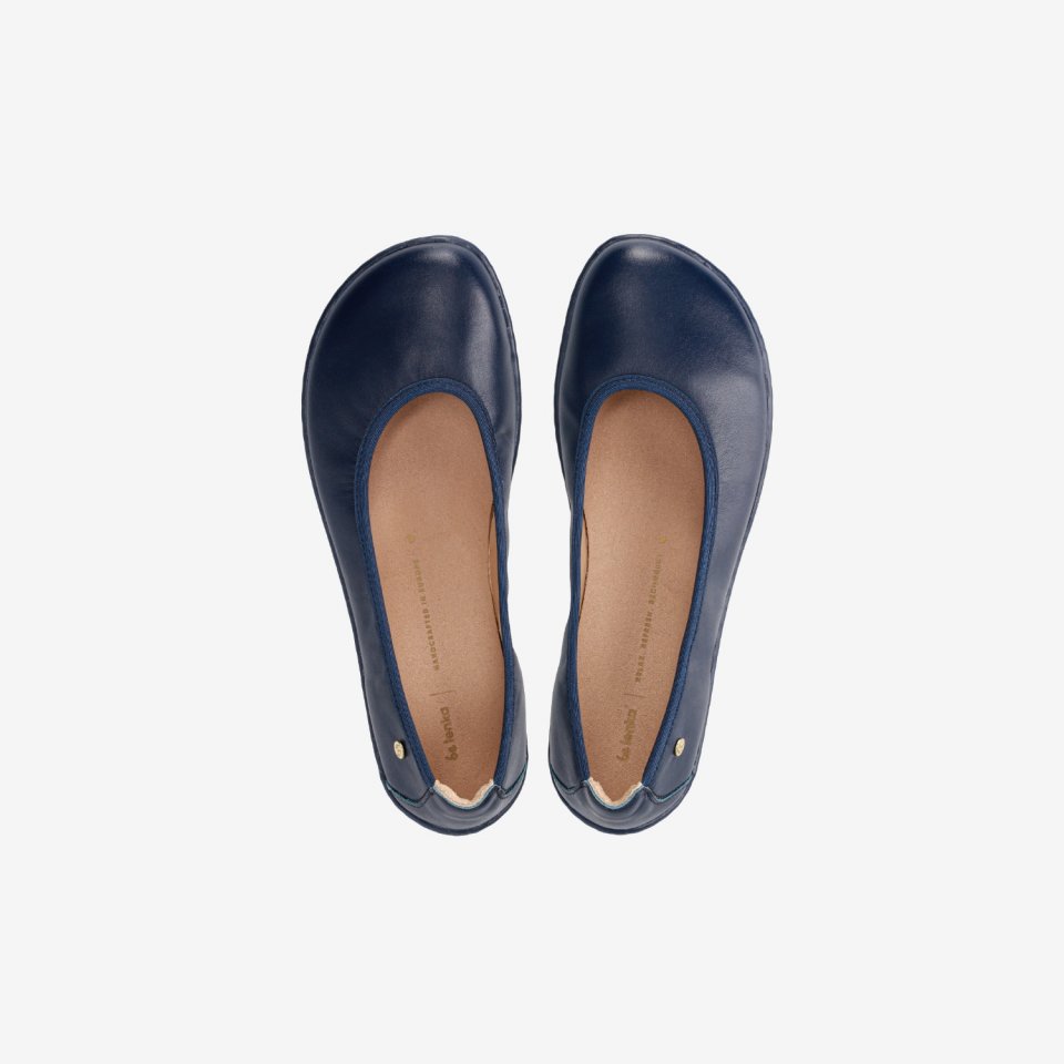 Barefoot balerynki Be Lenka Sophelia - Navy Blue