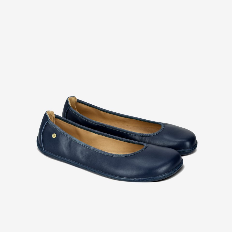 Barefoot balerynki Be Lenka Sophelia - Navy Blue