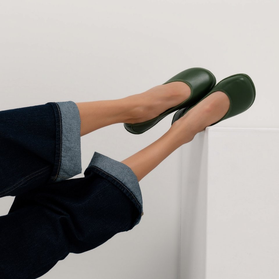 Bailarinas descalzas Be Lenka Sophelia - Olive Green