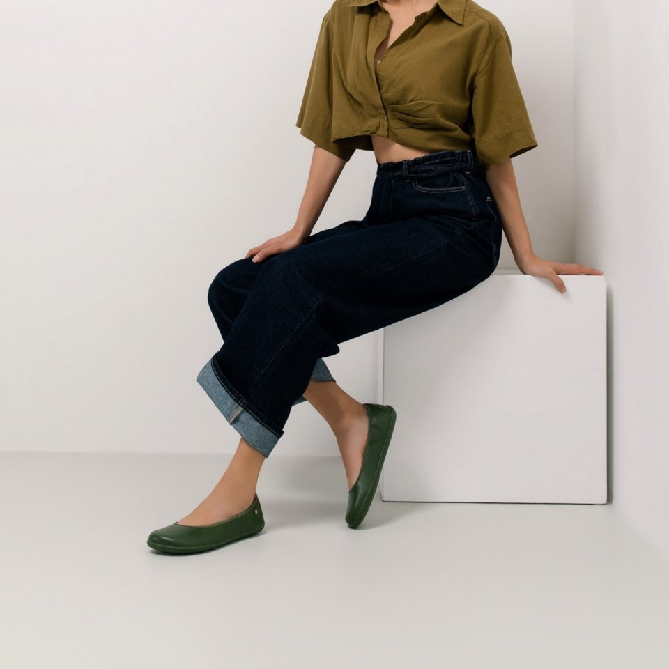 Bailarinas descalzas Be Lenka Sophelia - Olive Green