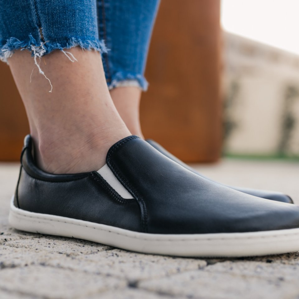 Barefoot Sneakers - Be Lenka Eazy Neo - Black & White