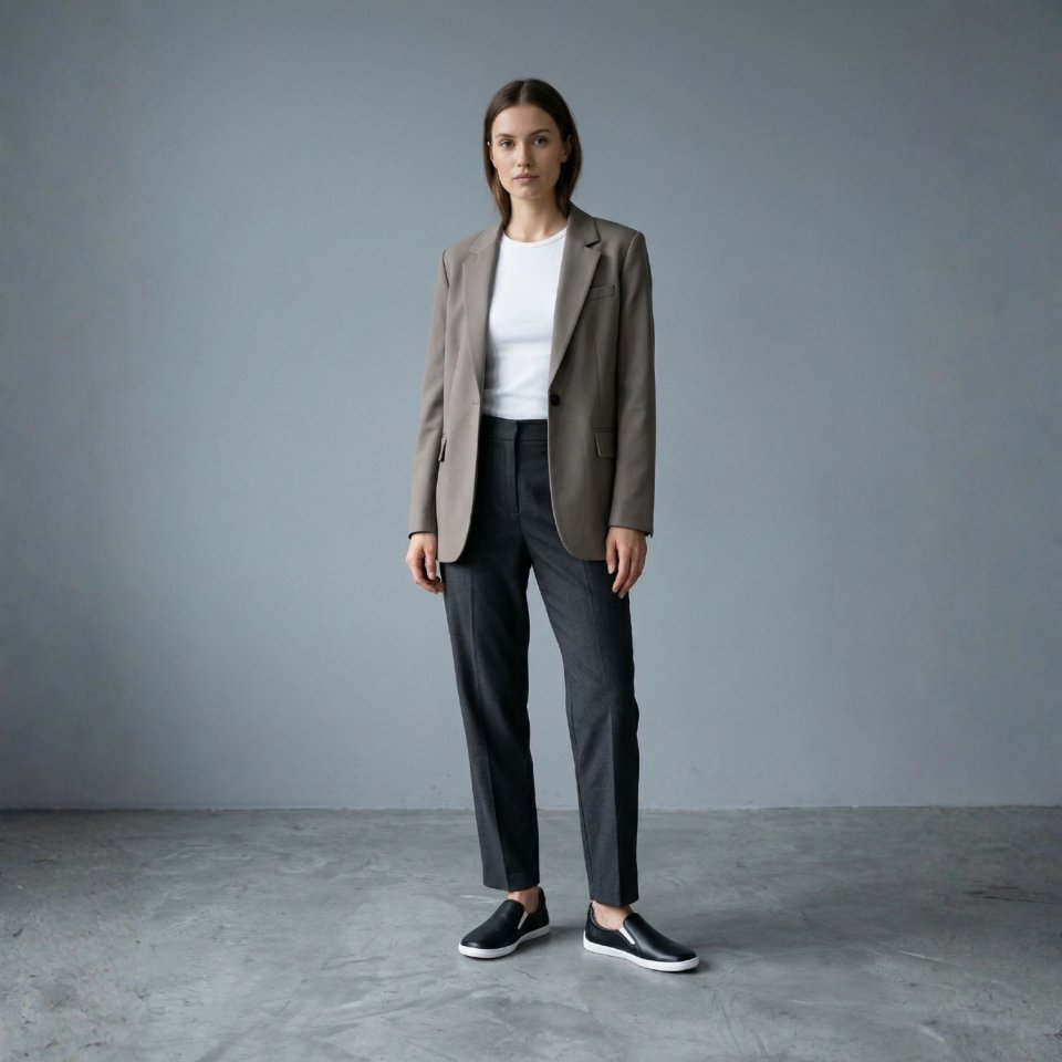 Barefoot Sneakers - Be Lenka Eazy Neo - Black & White