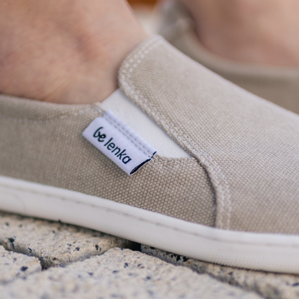 Barefoot Sneakers - Be Lenka Eazy Neo - Vegan - Sand