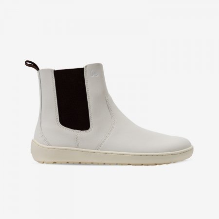 Barefoot Chelsea boty Be Lenka Entice 3.0 Vegan - Off-White