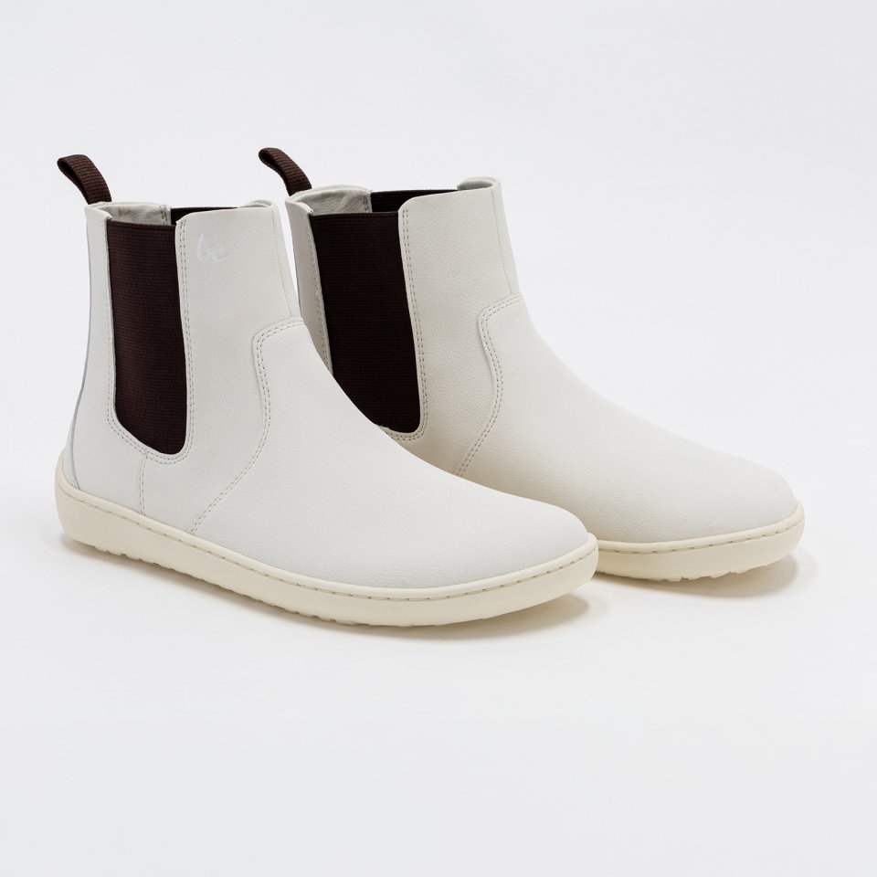 Barefoot Chelsea Boots Be Lenka Entice 3.0 Vegan - Off-White