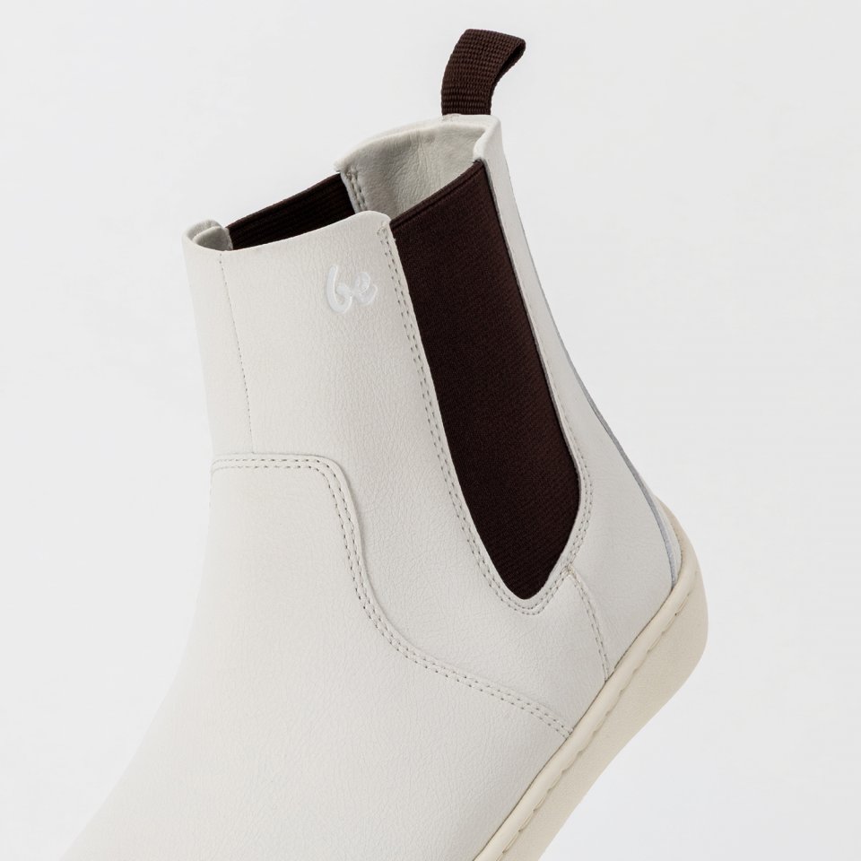 Barefoot Chelsea Boots Be Lenka Entice 3.0 Vegan - Off-White