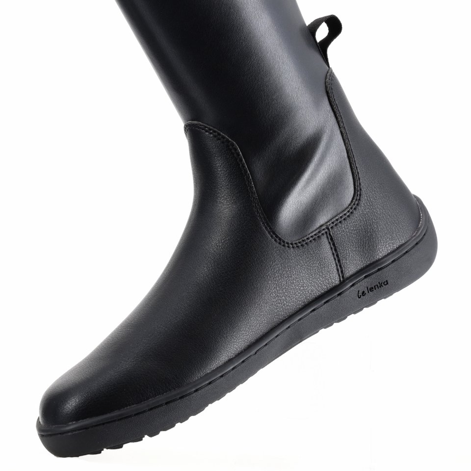 Barefoot Long Boots Be Lenka Athena - Black