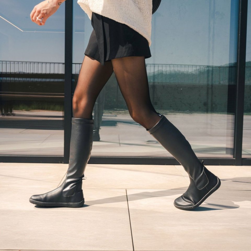 Barefoot Long Boots Be Lenka Athena - Black