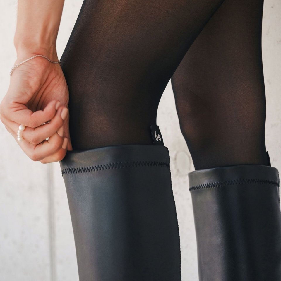 Barefoot Long Boots Be Lenka Athena - Black