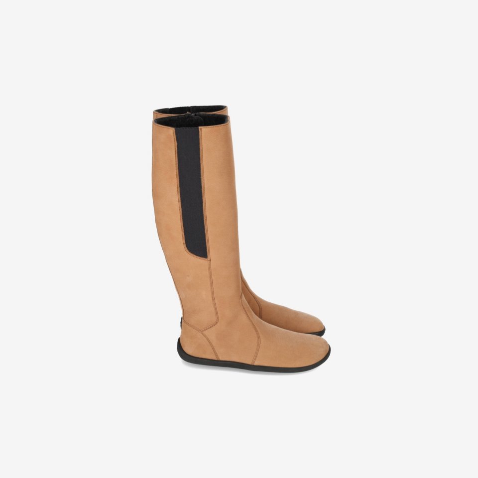 Barefoot long boots Be Lenka Sierra - Light Brown