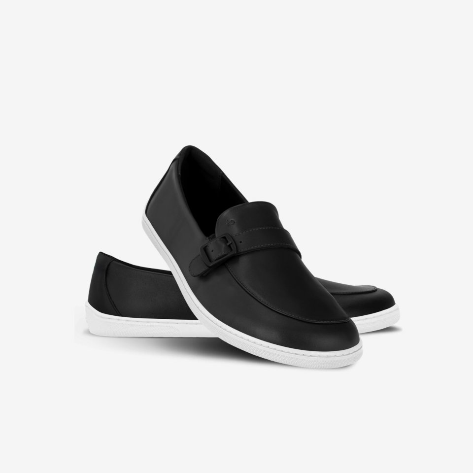 Barefoot Moccasins Be Lenka Amadeus - Black & White