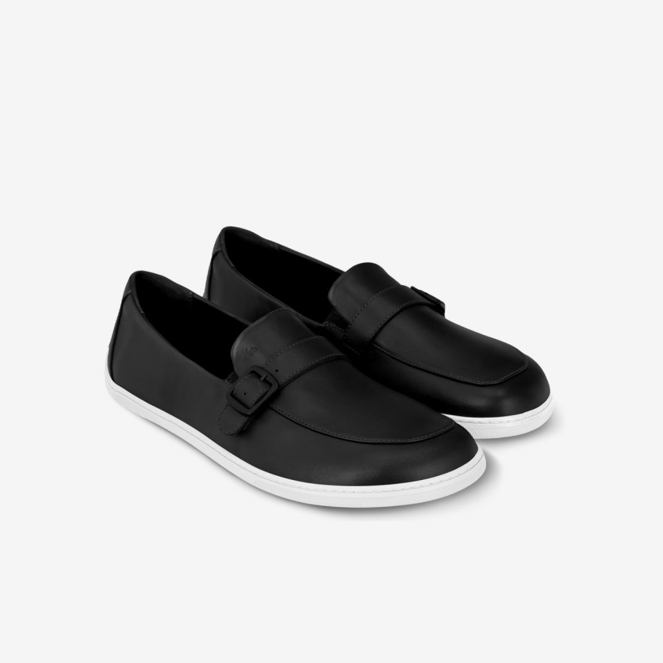 Barefoot Moccasins Be Lenka Amadeus - Black & White