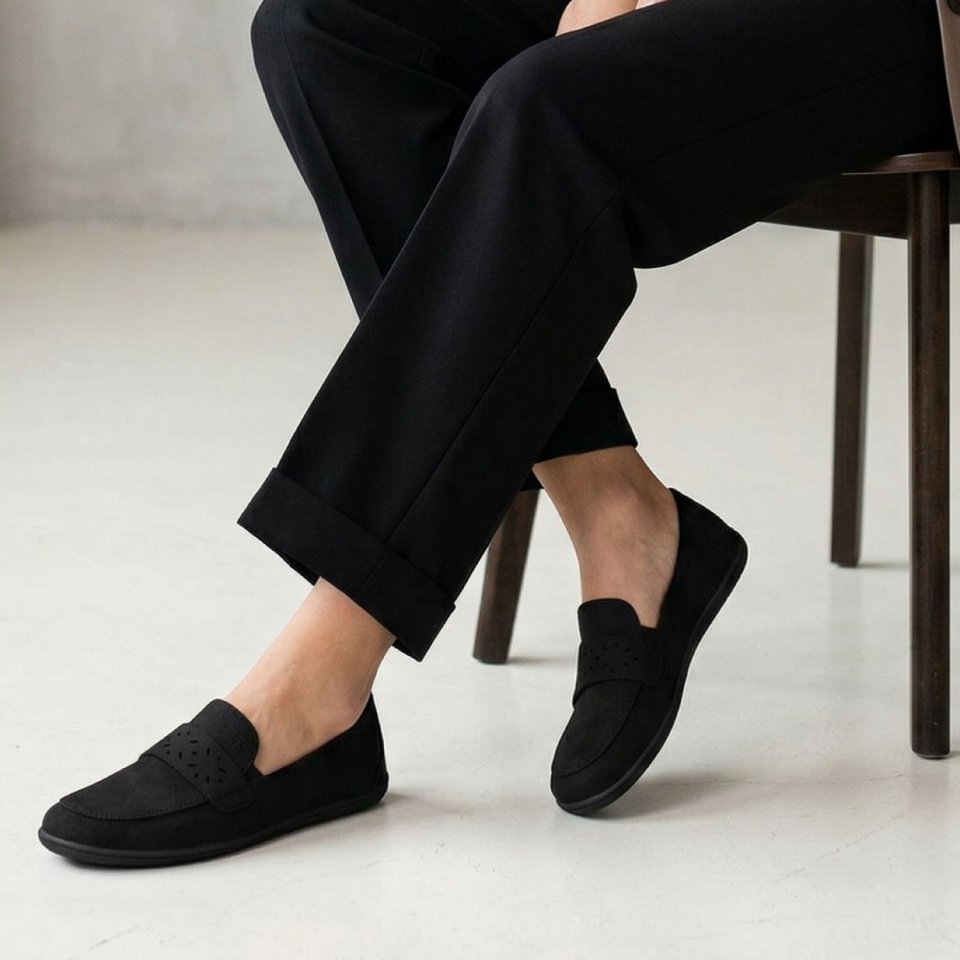 Barefoot Moccasins Be Lenka Bianca - All Black