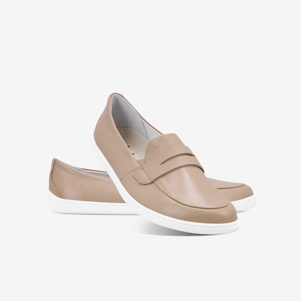 Barefoot Moccasins Be Lenka Buena - Latte Brown