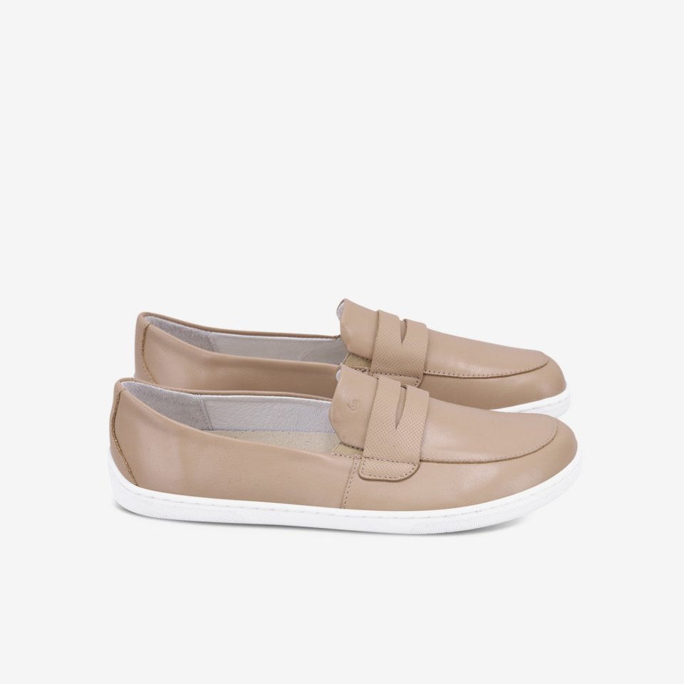 Barefoot Moccasins Be Lenka Buena - Latte Brown