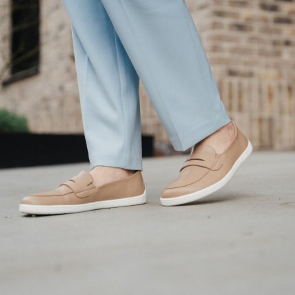 Barefoot Moccasins Be Lenka Buena - Latte Brown