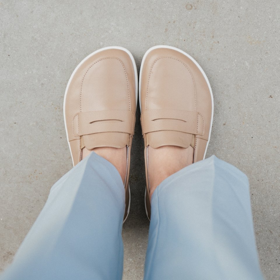 Barefoot Moccasins Be Lenka Buena - Latte Brown