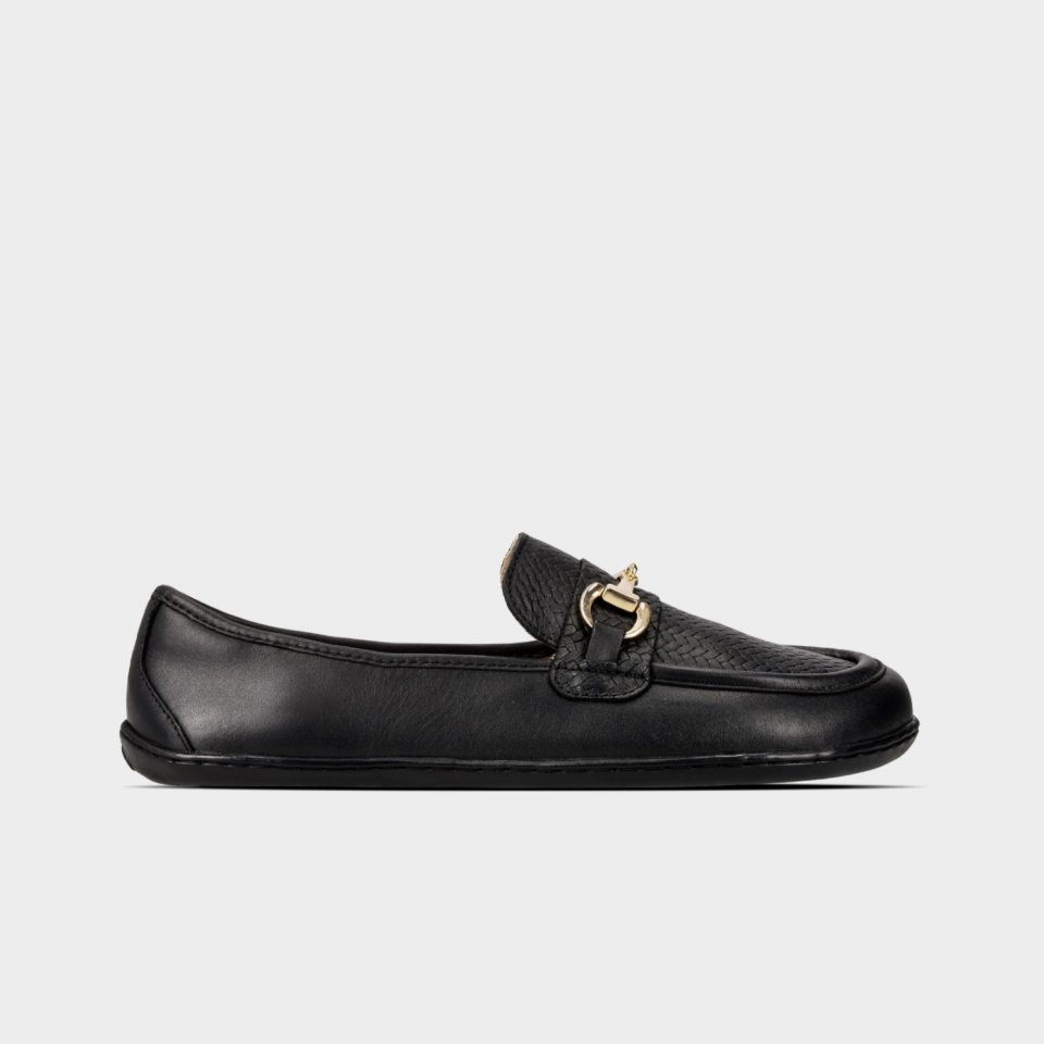 Barefoot Mocassini Be Lenka Divella - Black & Gold