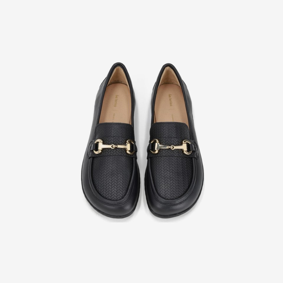 Barefoot Mocassini Be Lenka Divella - Black & Gold