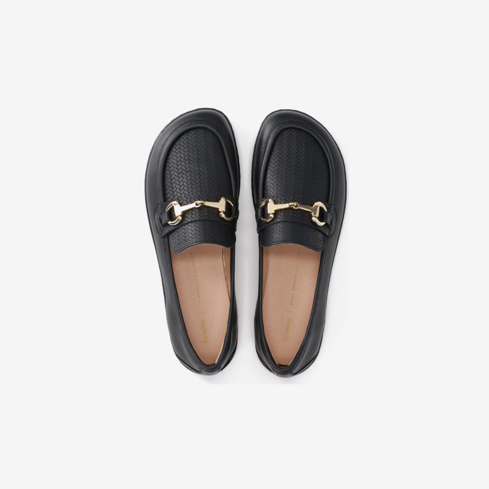 Barefoot Mocassini Be Lenka Divella - Black & Gold