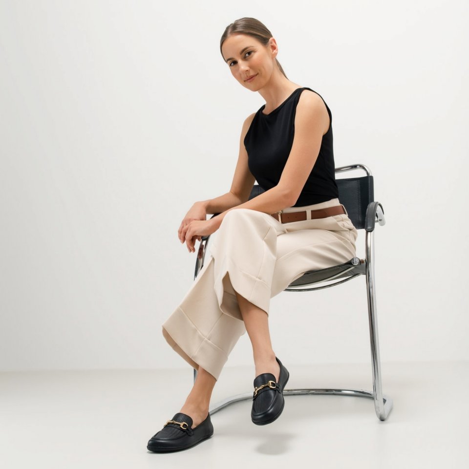 Barefoot Mocassini Be Lenka Divella - Black & Gold