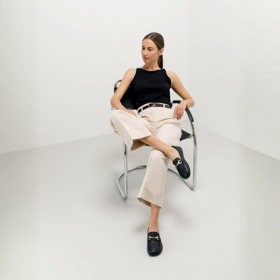 Barefoot Mocassini Be Lenka Divella - Black & Gold