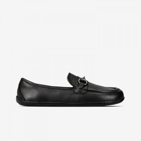 Barefoot mokasíny Be Lenka Divella - Black & Gold