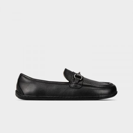 Barefoot mokasíny Be Lenka Divella - Black & Gunmetal