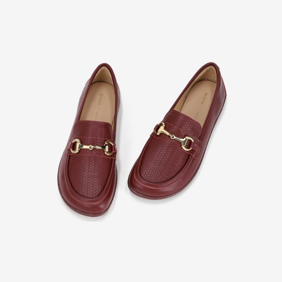 Barefoot Moccasins Be Lenka Divella - Burgundy