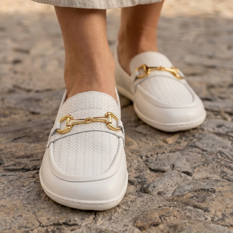 Barefoot Moccasins Be Lenka Divella - Off - White