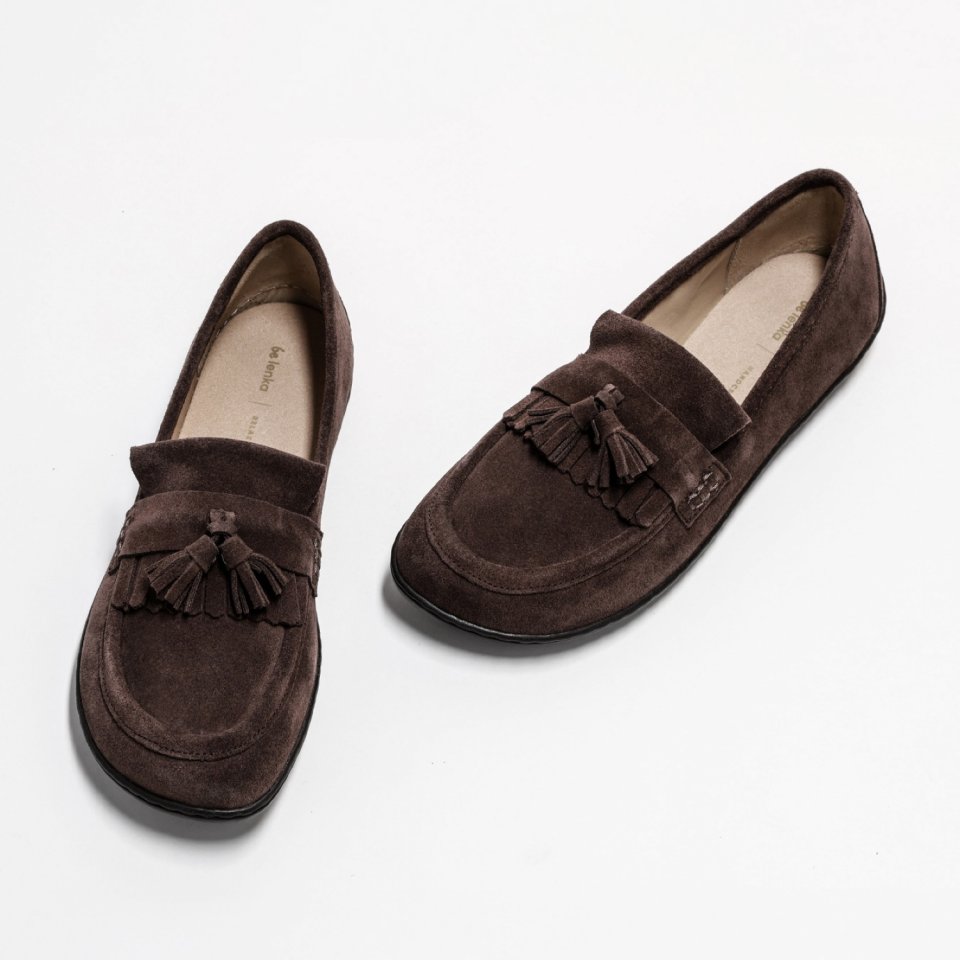 Barefoot Moccasins Be Lenka Fiorela - Chocolate