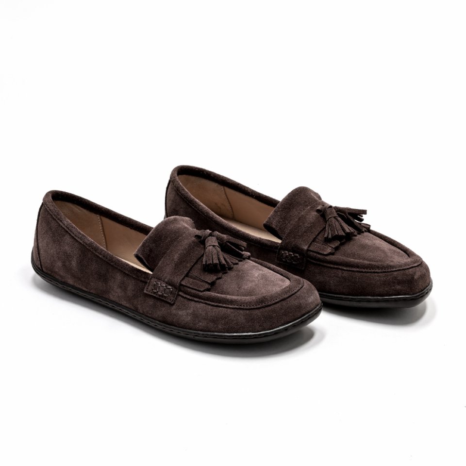 Barefoot Moccasins Be Lenka Fiorela - Chocolate