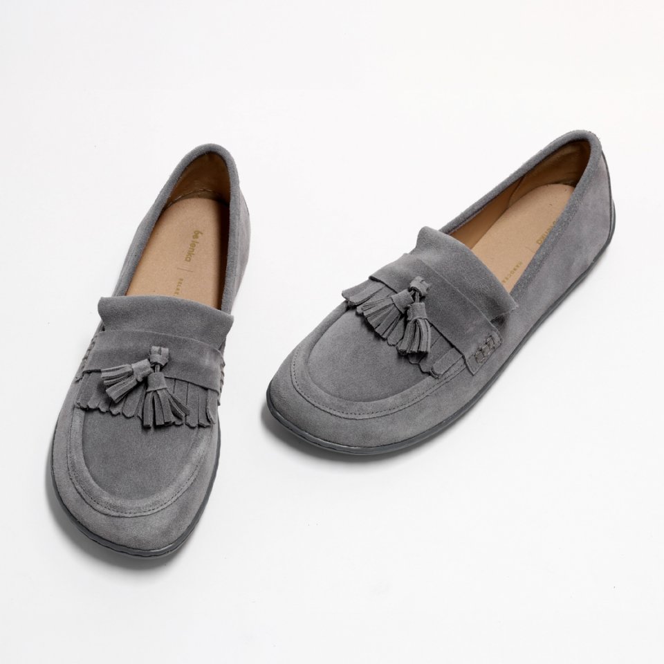Barefoot Moccasins Be Lenka Fiorela - Grey