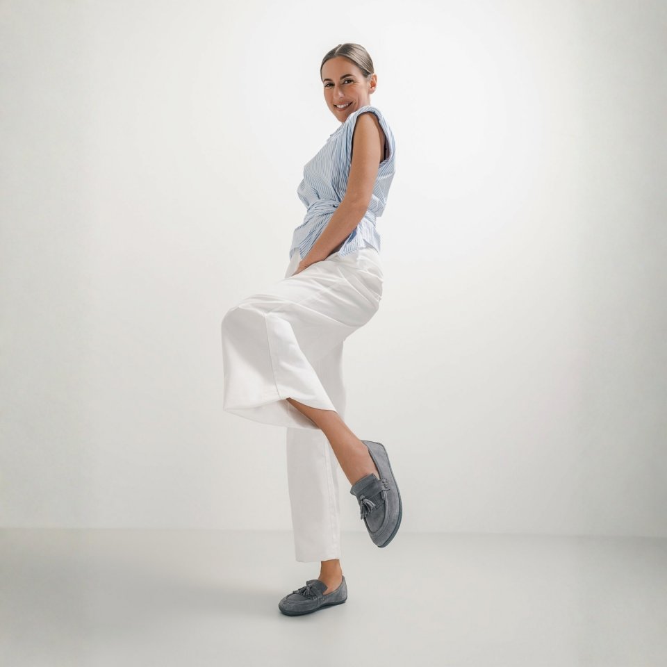 Barefoot Moccasins Be Lenka Fiorela - Grey