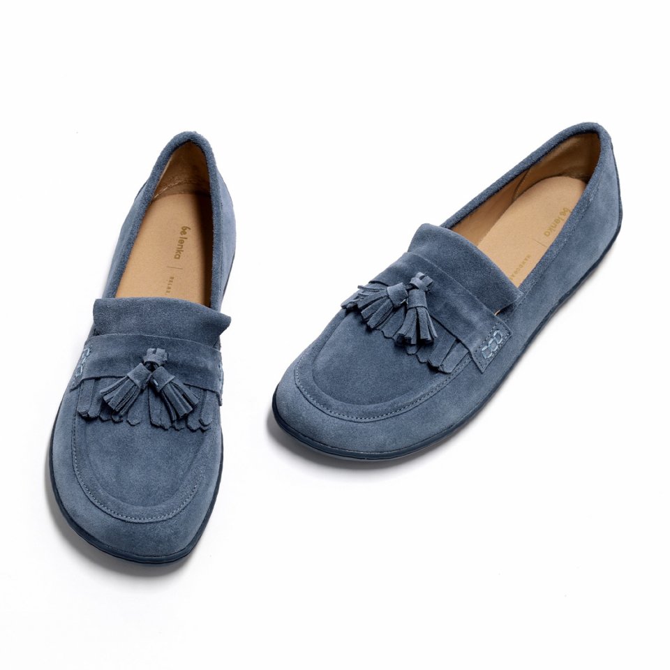 Barefoot Moccasins Be Lenka Fiorela - Soft Blue