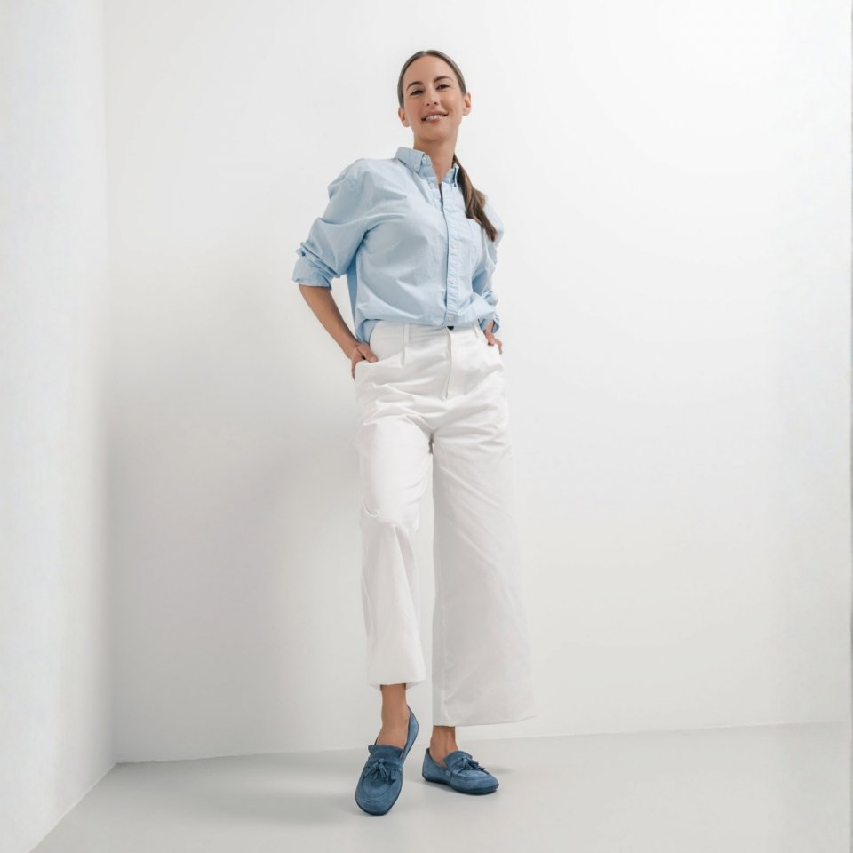 Barefoot Moccasins Be Lenka Fiorela - Soft Blue