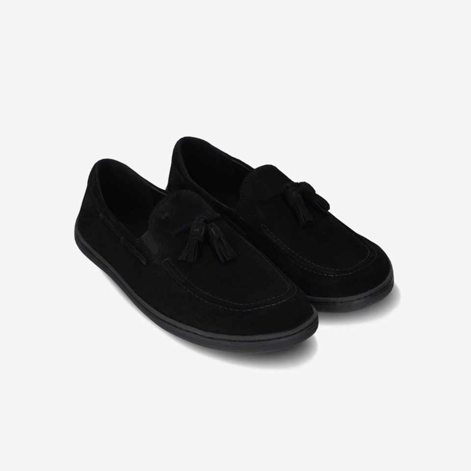 Barefoot Mocassins Be Lenka Portsiders - All Black