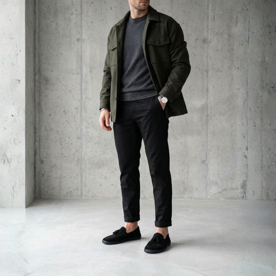 Barefoot Mocassins Be Lenka Portsiders - All Black