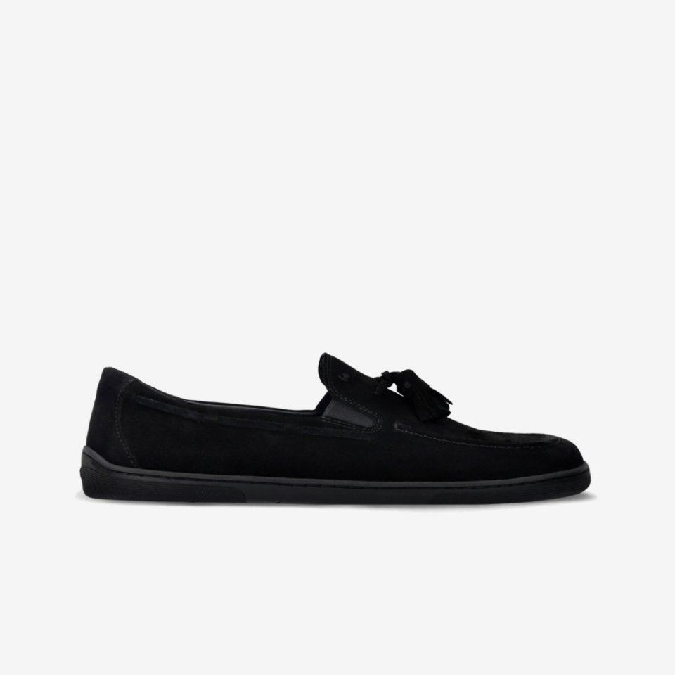 Barefoot Mocassins Be Lenka Portsiders - All Black