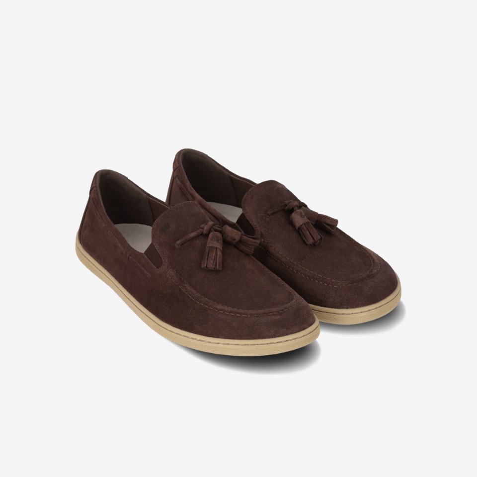 Barfuß Mokassins Be Lenka Portsiders - Dark Brown