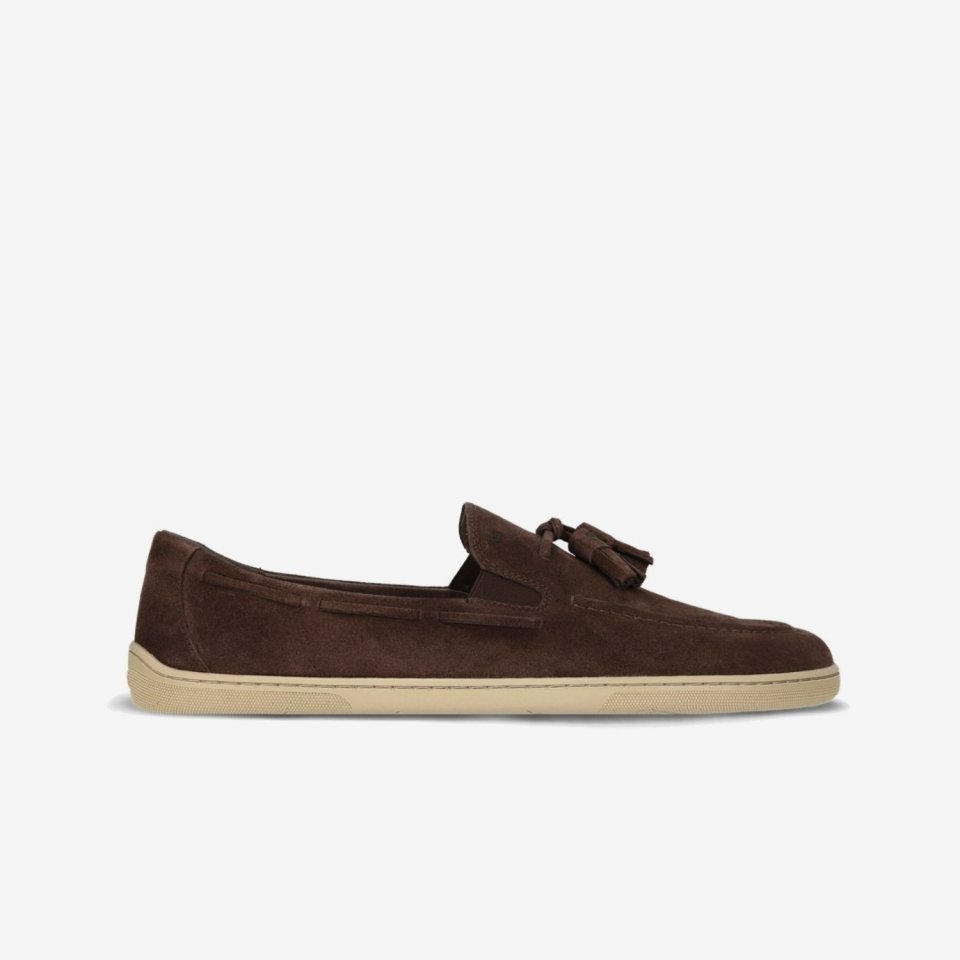 Barfuß Mokassins Be Lenka Portsiders - Dark Brown