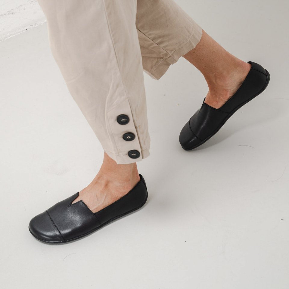Barefoot Mocasines Be Lenka Rosaluna - All Black
