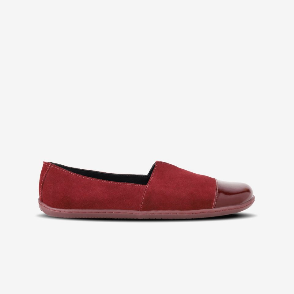 Barefoot Moccasins Be Lenka Rosaluna - Burgundy