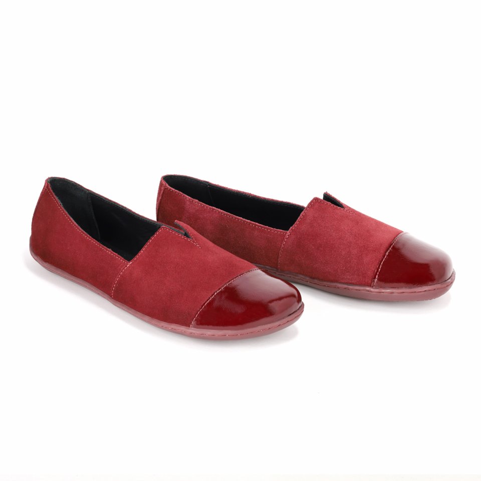 Barefoot Moccasins Be Lenka Rosaluna - Burgundy