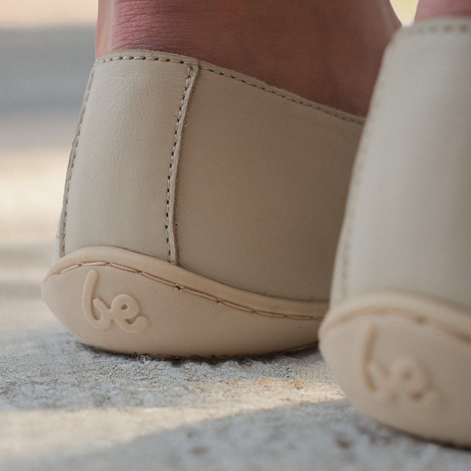 Barefoot Moccasins Be Lenka Rosaluna - Light Beige