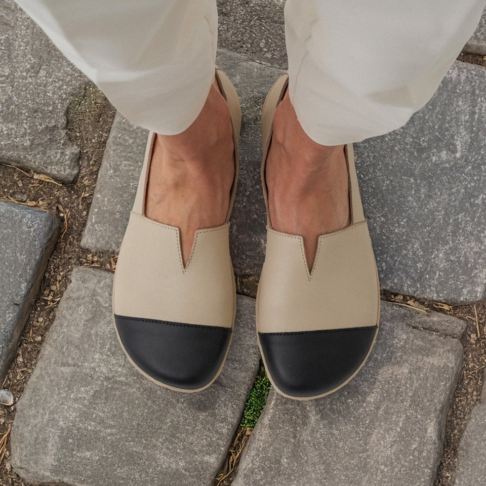 Barefoot Moccasins Be Lenka Rosaluna - Light Beige