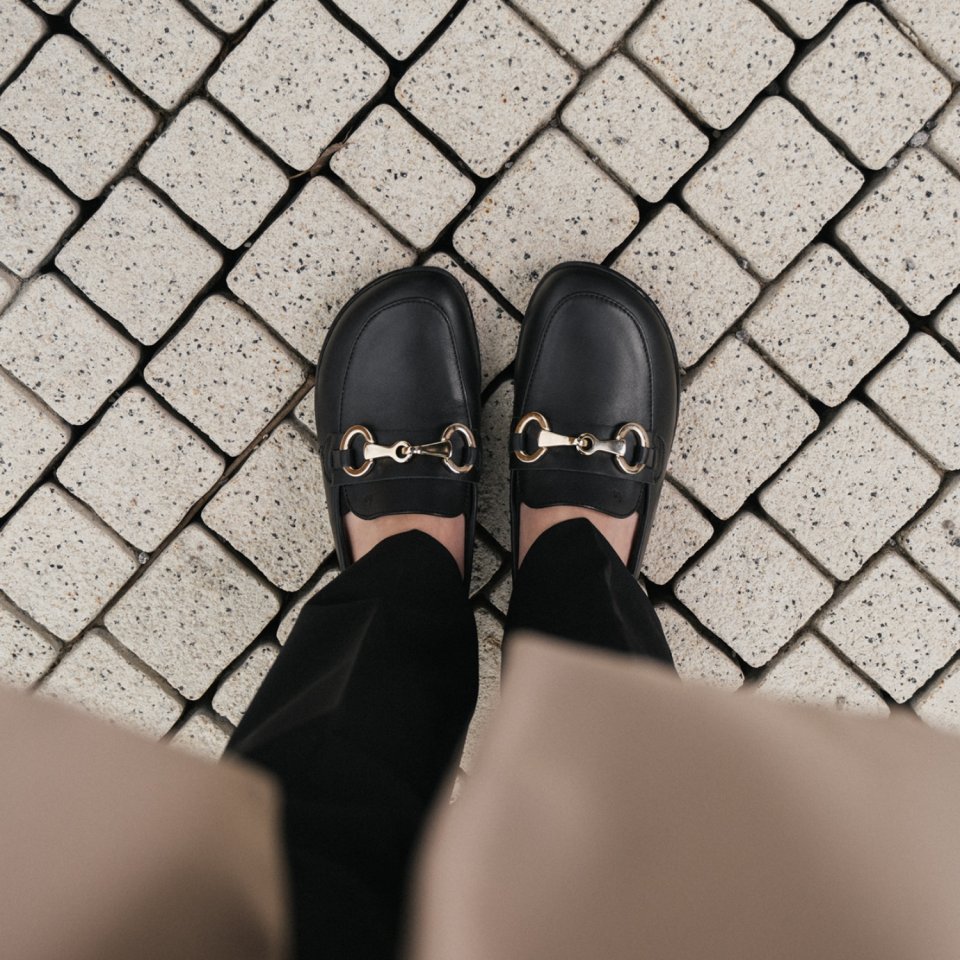Barefoot Moccasins Be Lenka Viva - Black