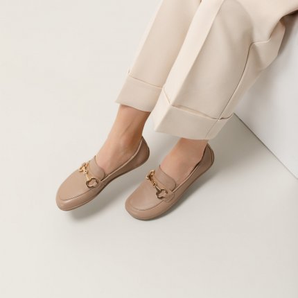 Barfuß Mokassins Be Lenka Viva - Latte Brown
