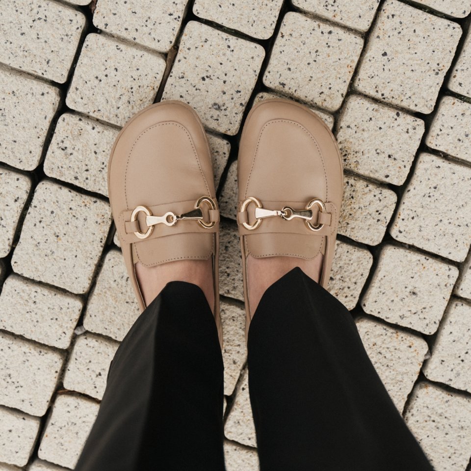 Barefoot Moccasins Be Lenka Viva - Latte Brown